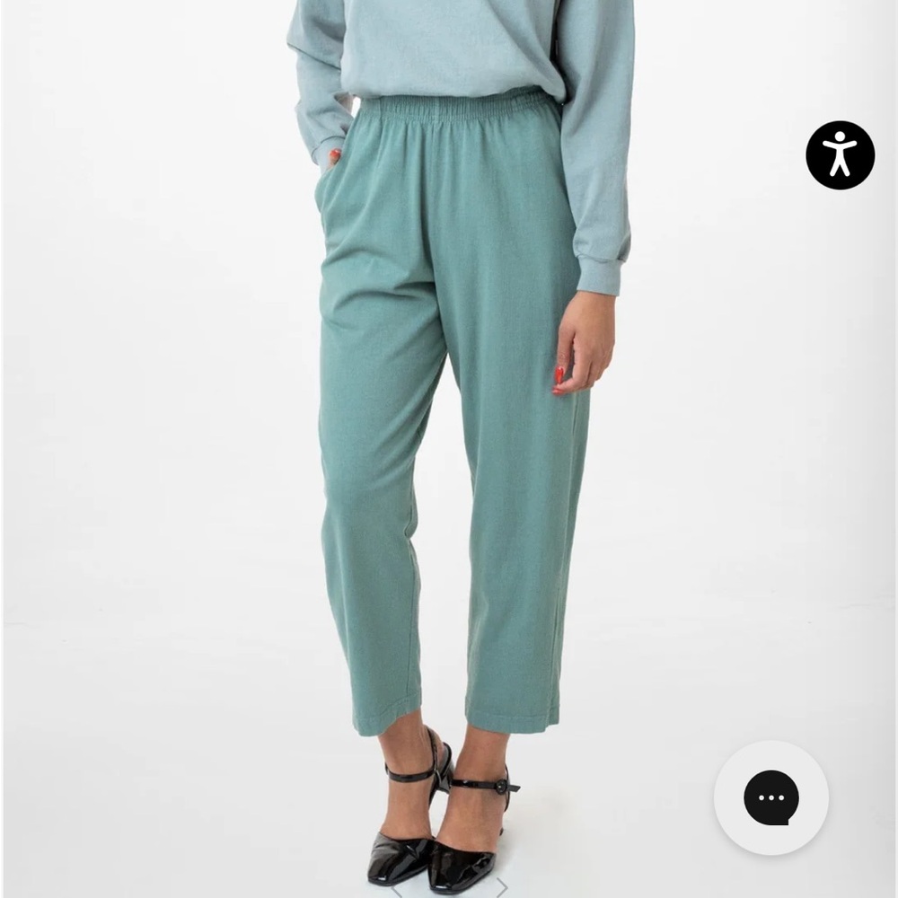 Heavy Jersey Garment Dye Casual Pants